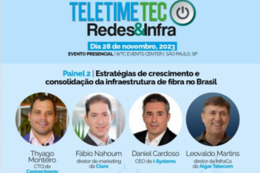 Connectoway participa da 4ª edição do Teletime Tec Redes & Infra